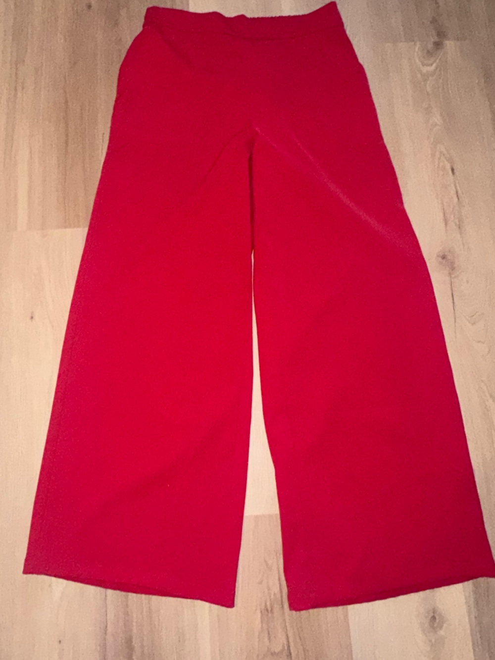 Max Studio Red Wide-Leg Women’s Pants